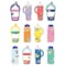 Carson Dellosa We Stick Together Cups & Water Bottles Cut-Outs, 108PK 120651 - alternate 3